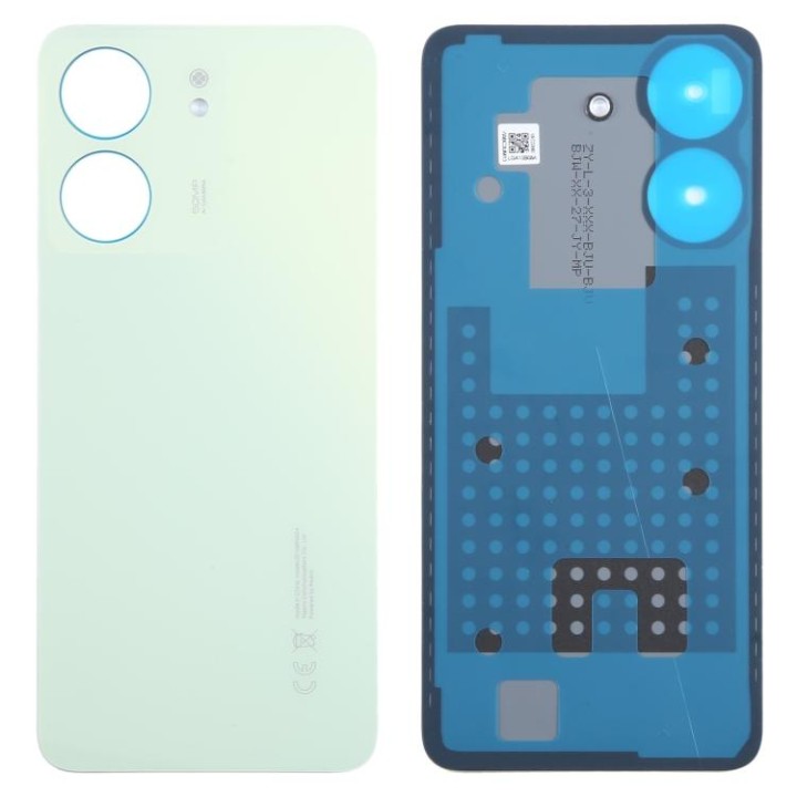 COVER POSTERIORE PER XIAOMI REDMI 13C (23100RN82L 23106RN0DA) VERDE O.