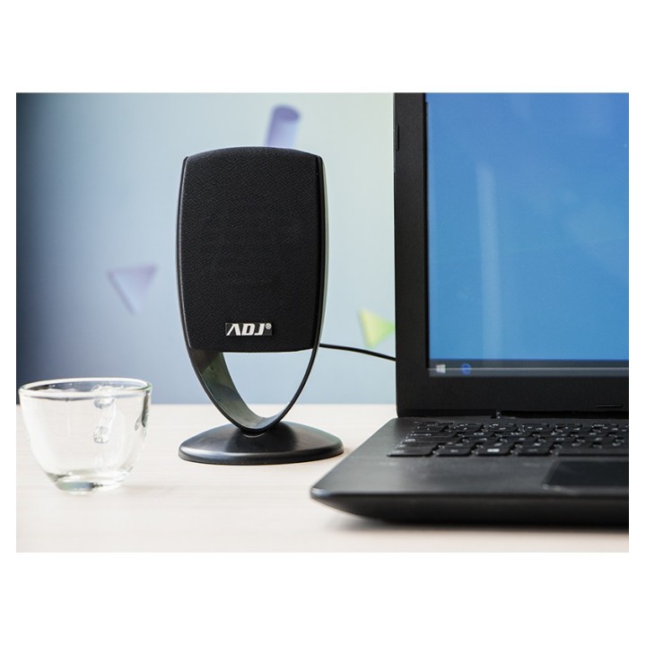 Adj 760-00016 loudspeaker 1-way Black Wired 4 W