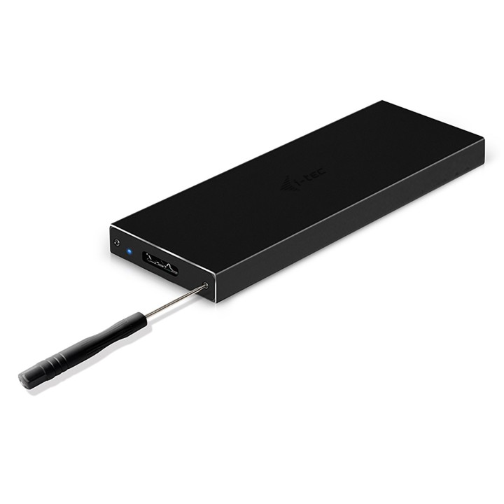 i-tec MYSAFEM2 contenitore di unità di archiviazione Box esterno SSD Nero M.2