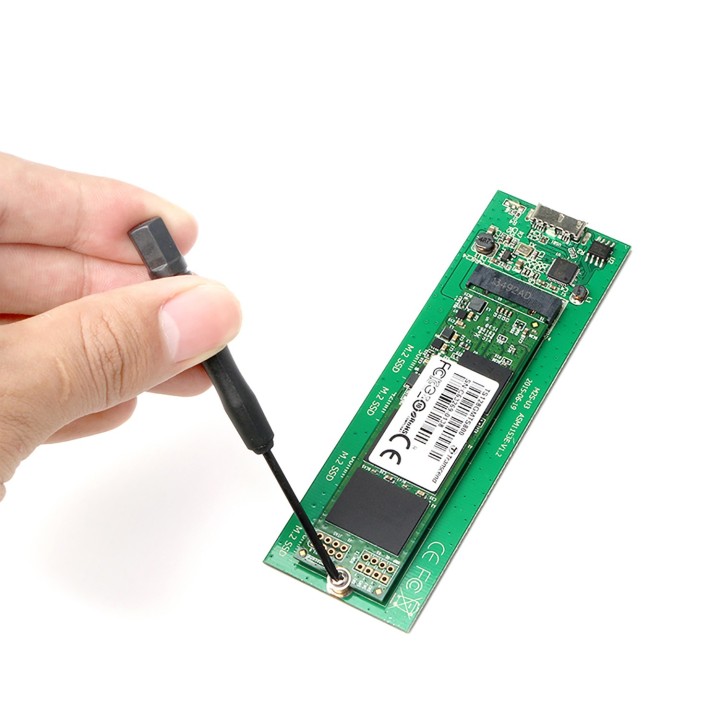 i-tec MYSAFEM2 contenitore di unità di archiviazione Box esterno SSD Nero M.2