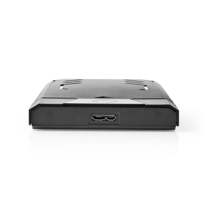 Nedis GHDDE25300BK storage drive enclosure HDD/SSD enclosure Black 2.5"