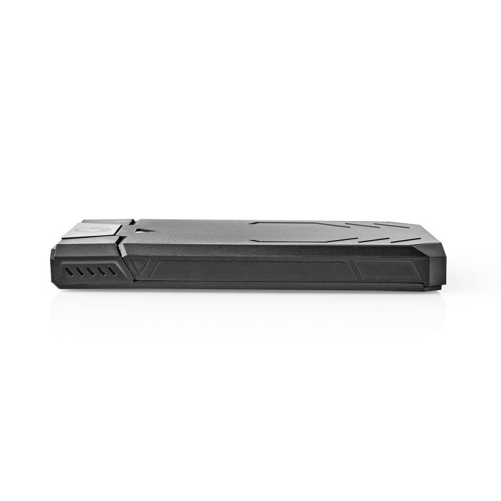 Nedis GHDDE25300BK storage drive enclosure HDD/SSD enclosure Black 2.5"