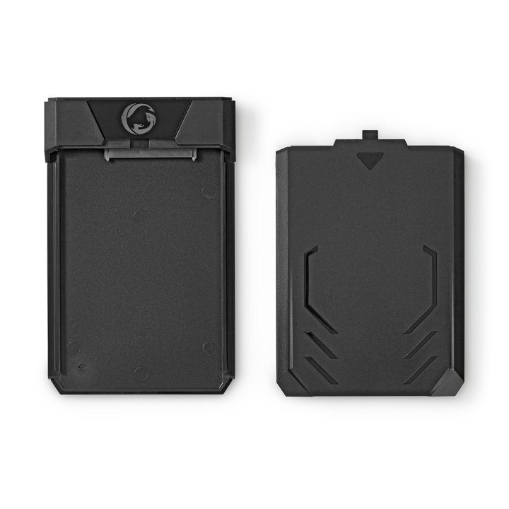Nedis GHDDE25300BK storage drive enclosure HDD/SSD enclosure Black 2.5"