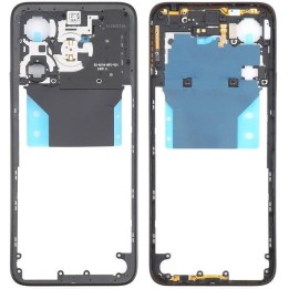 COVER CENTRALE B PER XIAOMI REDMI 13 (2404ARN45A 24040RN64Y) NERO ORI.