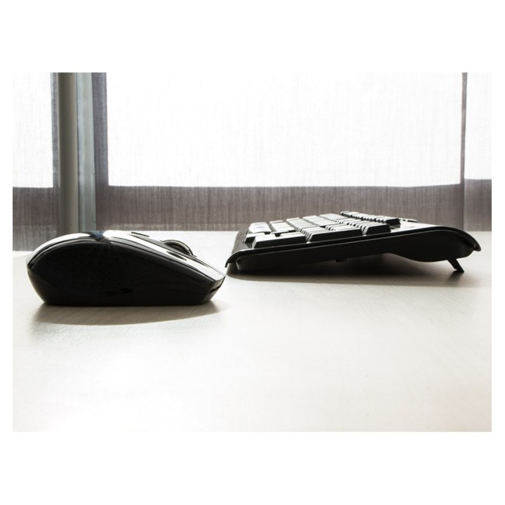 Adj KW118 keyboard RF Wireless QWERTY Italian Black