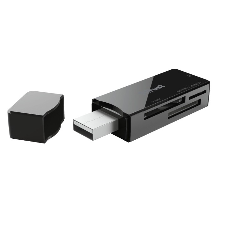 Trust NANGA lettore di schede USB Nero