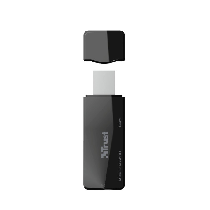 Trust NANGA lettore di schede USB Nero