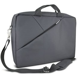 Atlantis Land L77 Delux notebook case 39.6 cm (15.6") Briefcase Grey