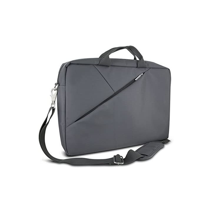 Atlantis Land L77 Delux notebook case 39.6 cm (15.6") Briefcase Grey