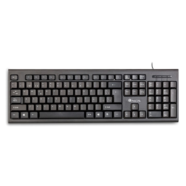 NGS Funky V2 tastiera USB QWERTY Italiano Nero