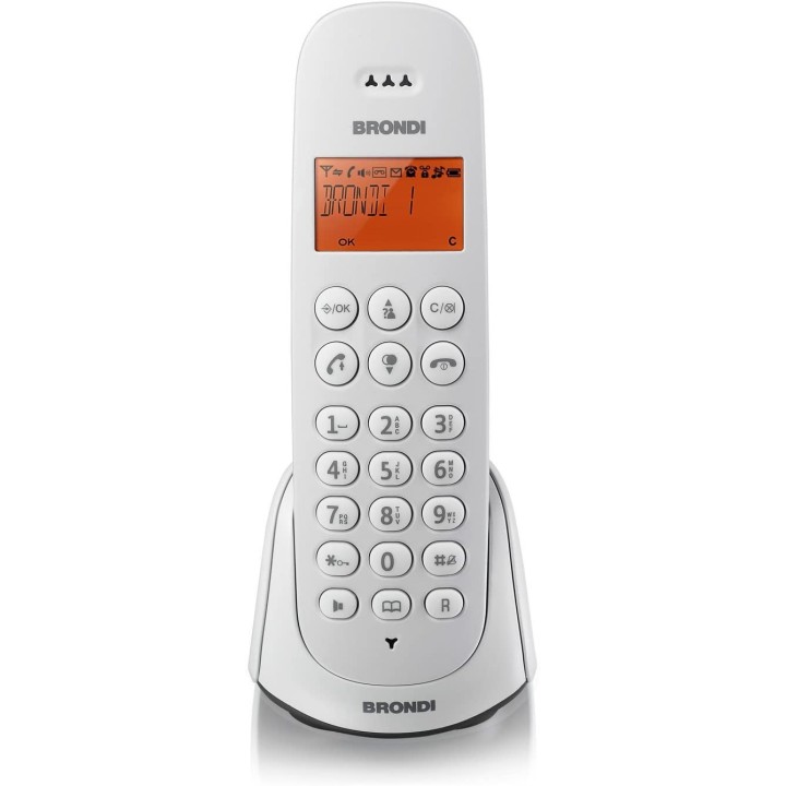 Brondi Adara DECT telephone Caller ID Black, White