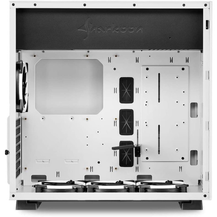 Sharkoon Pure Steel Midi Tower Black, White
