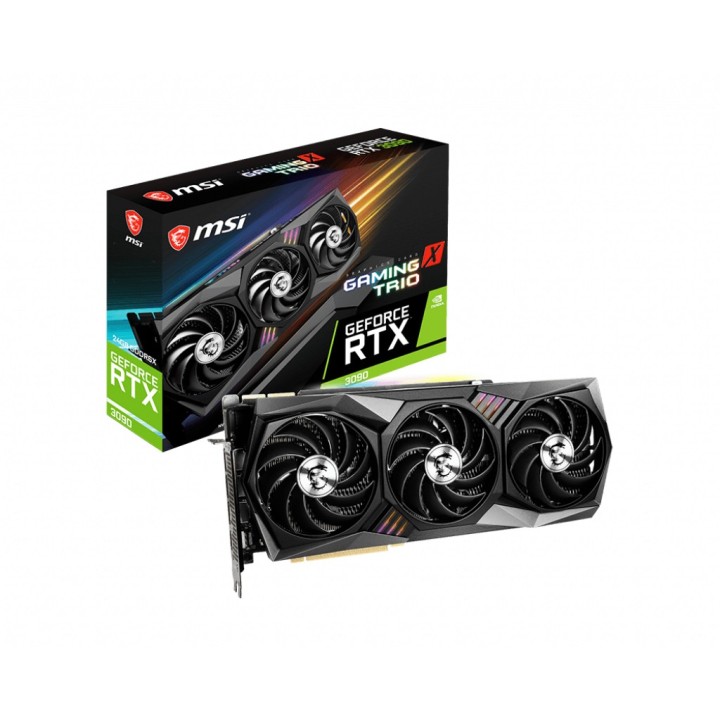 MSI RTX 3090 GAMING X TRIO 24G scheda video NVIDIA GeForce RTX 3090 24 GB GDDR6X
