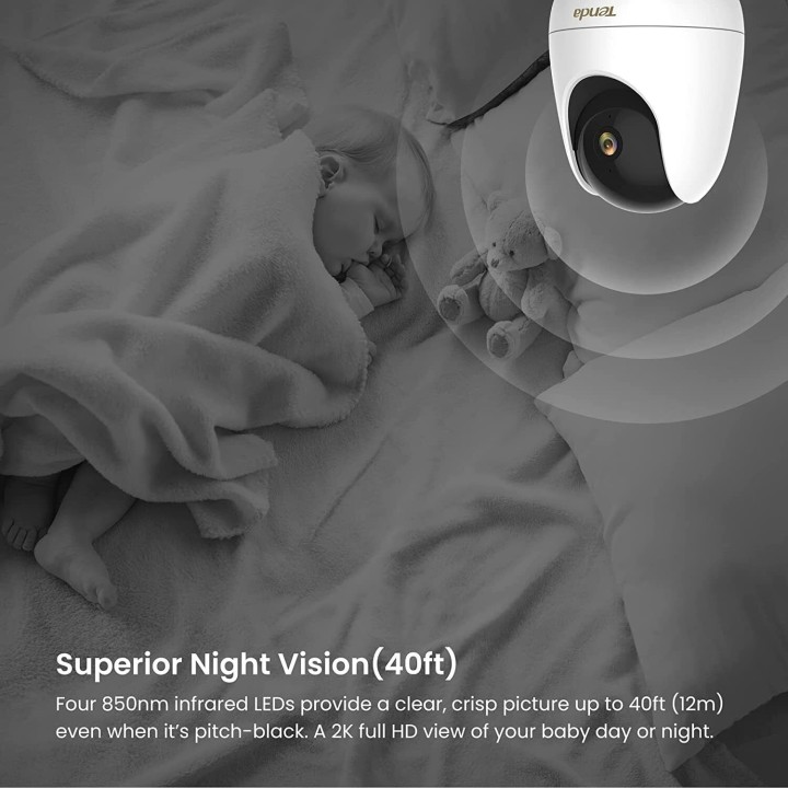 Tenda CP7 security camera Dome IP security camera Indoor 2560 x 1440 pixels Ceiling/Wall/Desk