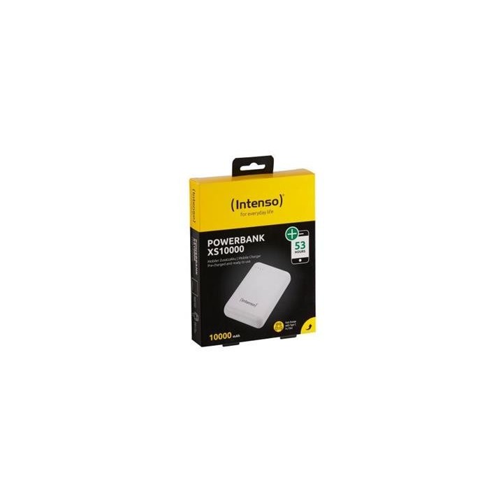 Intenso XS10000 batteria portatile Bianco Polimeri di litio (LiPo) 10000 mAh