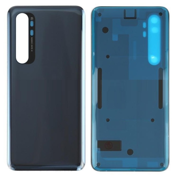 COVER POSTERIORE PER XIAOMI MI NOTE 10 LITE (M2002F4LG ) NERO ORIGINA.