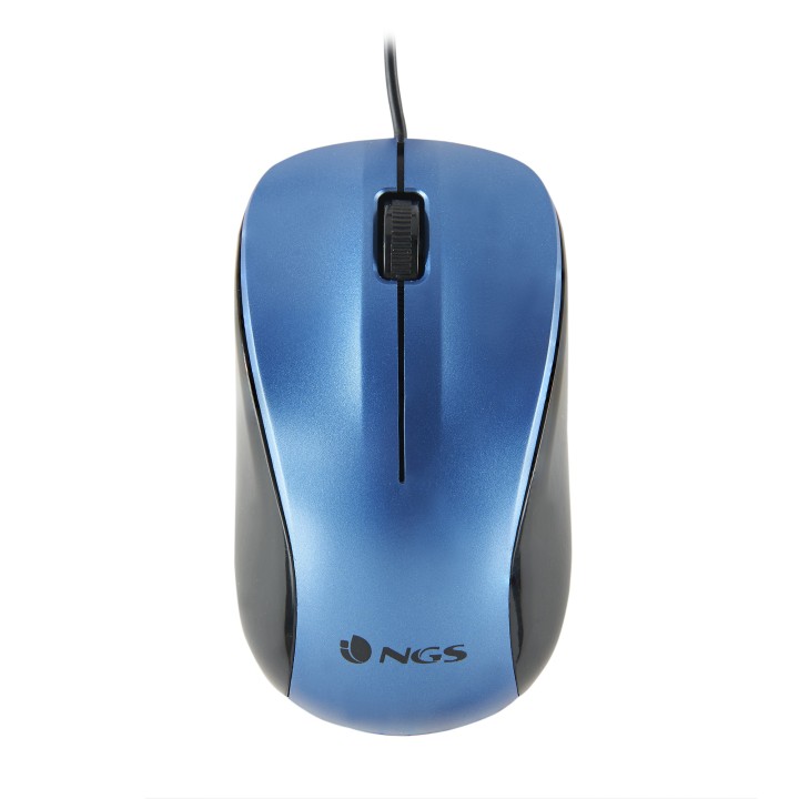 NGS CREW mouse Ambidestro USB tipo A Ottico 1200 DPI