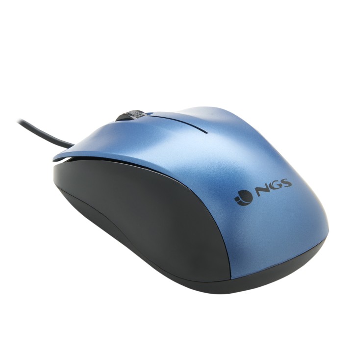 NGS CREW mouse Ambidestro USB tipo A Ottico 1200 DPI