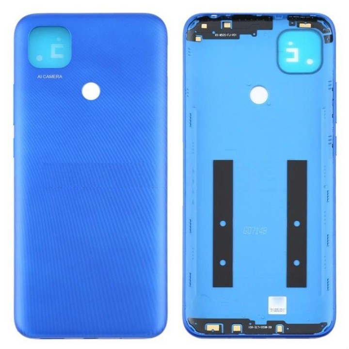COVER POSTERIORE PER XIAOMI REDMI 9C (M2006C3MG M2006C3MT) BLU