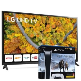 Bundle LG 43" Smart TV 4K + Sony Playstation 5 Digital + God of War Ragnarök