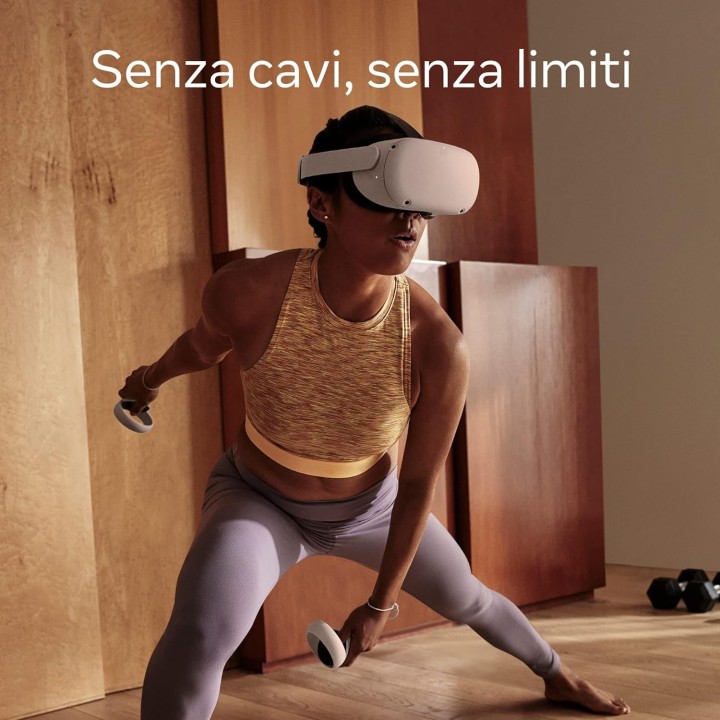 Meta Quest 2 - Visore VR All-In-One - 128 Gb