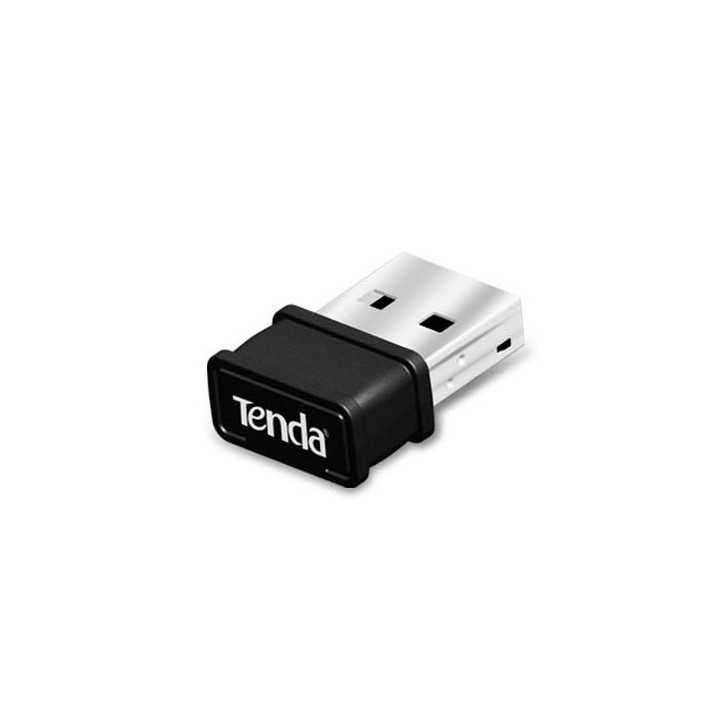 TENDA ADATTATORE USB WIRELESS 150Mb 802.11N/G/B, NANO SIZE, VERSIONE AUTO INSTALLANTE