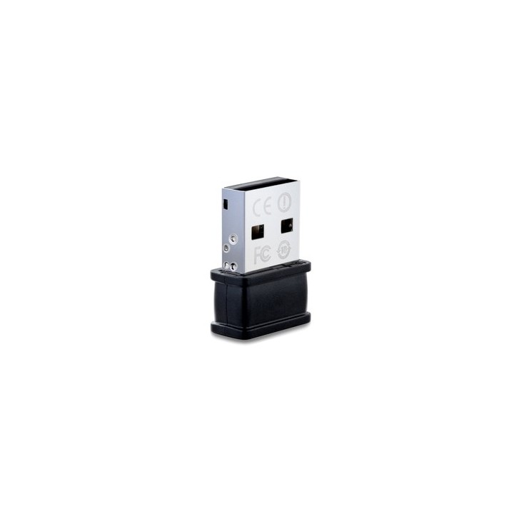 TENDA ADATTATORE USB WIRELESS 150Mb 802.11N/G/B, NANO SIZE, VERSIONE AUTO INSTALLANTE