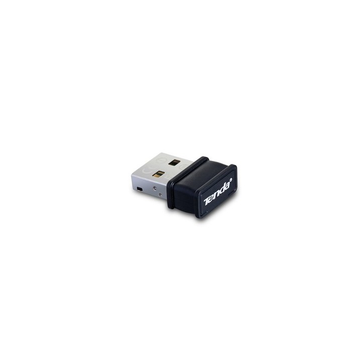 TENDA ADATTATORE USB WIRELESS 150Mb 802.11N/G/B, NANO SIZE, VERSIONE AUTO INSTALLANTE