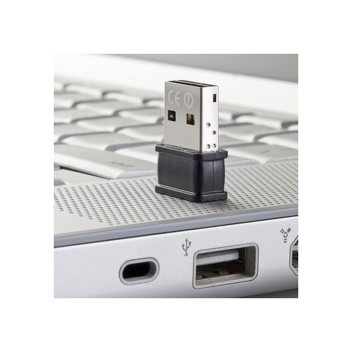 TENDA ADATTATORE USB WIRELESS 150Mb 802.11N/G/B, NANO SIZE, VERSIONE AUTO INSTALLANTE