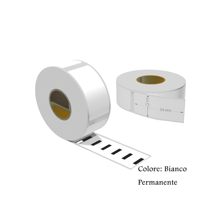 Etichette adesive permanente per DYMO DM-11352 S0722520 54mm*25mm 500pz