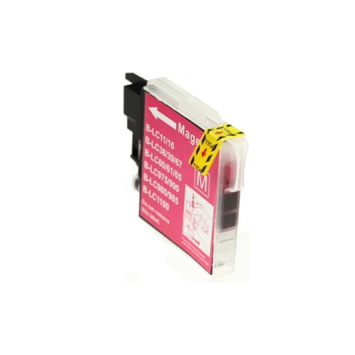 MAGENTA Cartuccia per Brother LC-980 LC-985 LC-1100 magenta