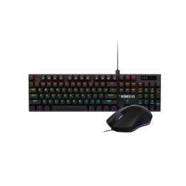 GAMDIAS KIT TAST + MOUSE HERMES E6 TAST MECCANICA E MOUSE OTTICO