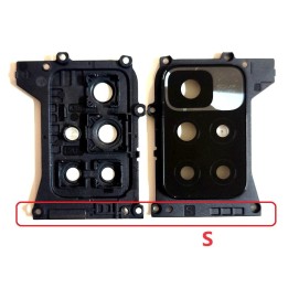 SUPPORTO CAMERA PER XIAOMI REDMI 10 2022 (21121119SG) NERO S (OGGETTO.