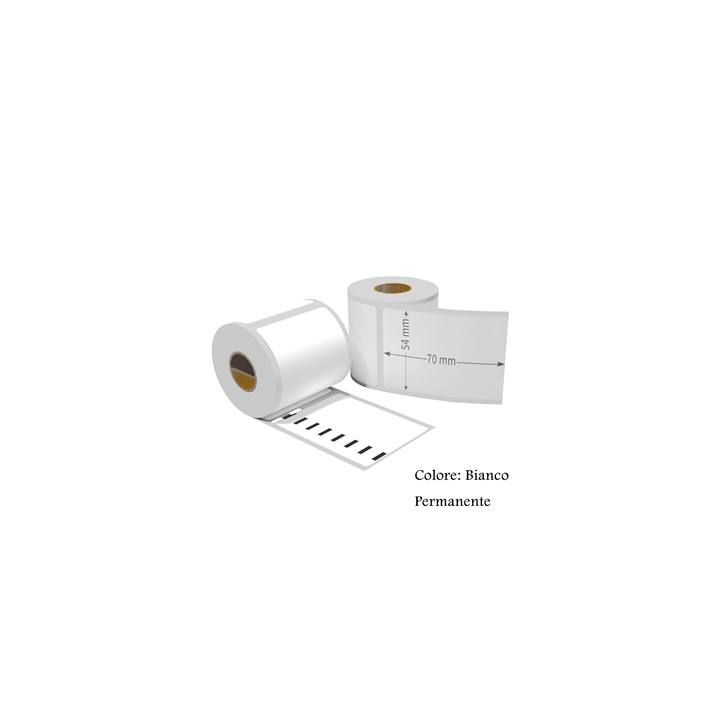 Etichette adesive permanente per DYMO DM-99015 S0722440 70mm*54mm 320.