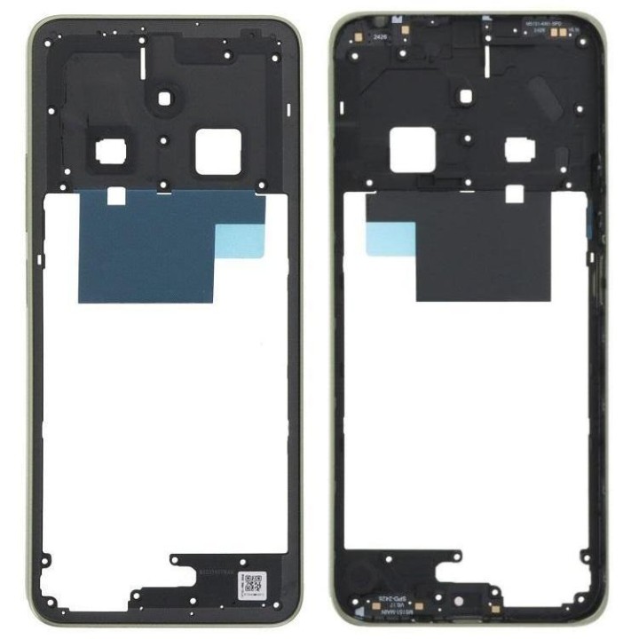 COVER CENTRALE B PER XIAOMI POCO C75 (2410FPCC5G) VERDE ORIGINALE