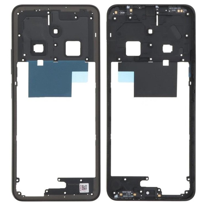COVER CENTRALE B PER XIAOMI POCO C75 (2410FPCC5G) NERO ORIGINALE