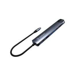 GAMDIAS HUB MERCURY M1-800 USB-C 8-IN-1 HUB ESPANSIONE