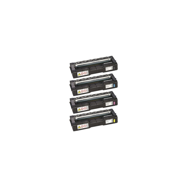 Toner per Ricoh SP C250 nero 407543 2000 pag