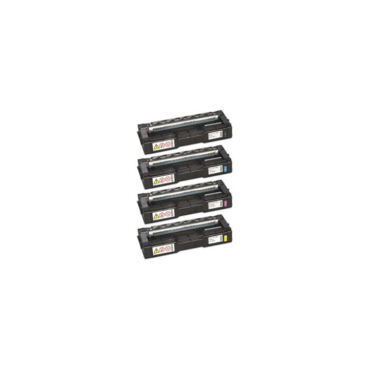 Toner per Ricoh SP C250 ciano 407544 1600 pag
