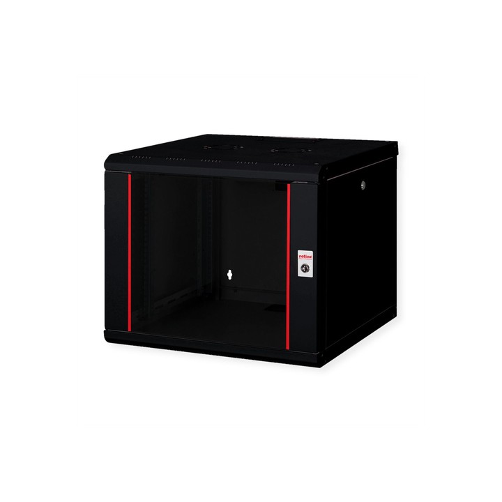 ROLINE 19" CABINET DA MURO RACK 9U, 600x600 (WxD), NERO