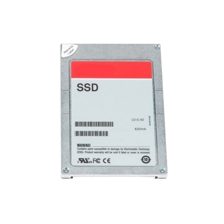 DELL TECHNOLOGIES 1.6TB SSD UP TO SAS 24GBPS FIPS-140 MIXED USE 512E 2.5IN WITH 3.5IN HYB CARRIER 3DWPD CK