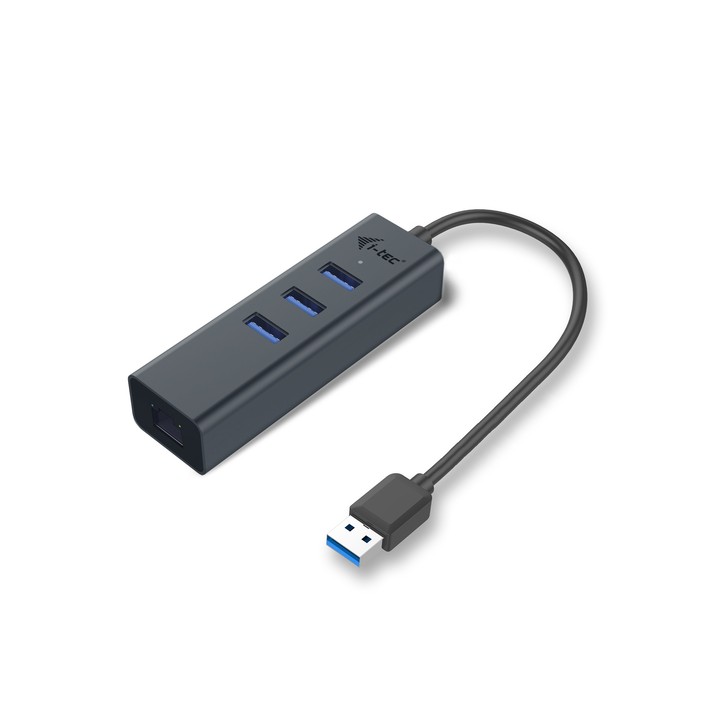 I-TEC HUB USB 3.0 3 PORTE + ADATTATORE GIGABIT ETHERNET