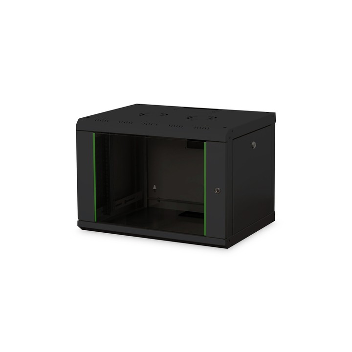 ARMADIO 7 UNITA DA MURO PER RETI (A)416 X (L)600 X (P) 450 MM COLORE NERO