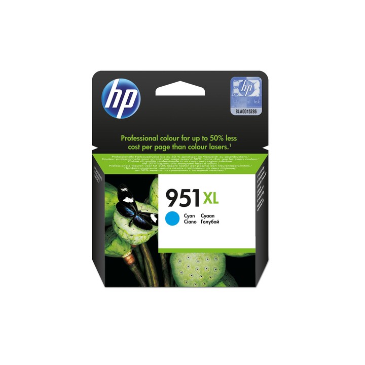 HP CART INK CIANO PER OJ PRO8100/8600 1500PAG 951XL