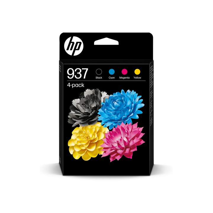HP CART INK MULTICOLOR CMYK 937 NERO,CIANO,MAGENTA,GIALLO