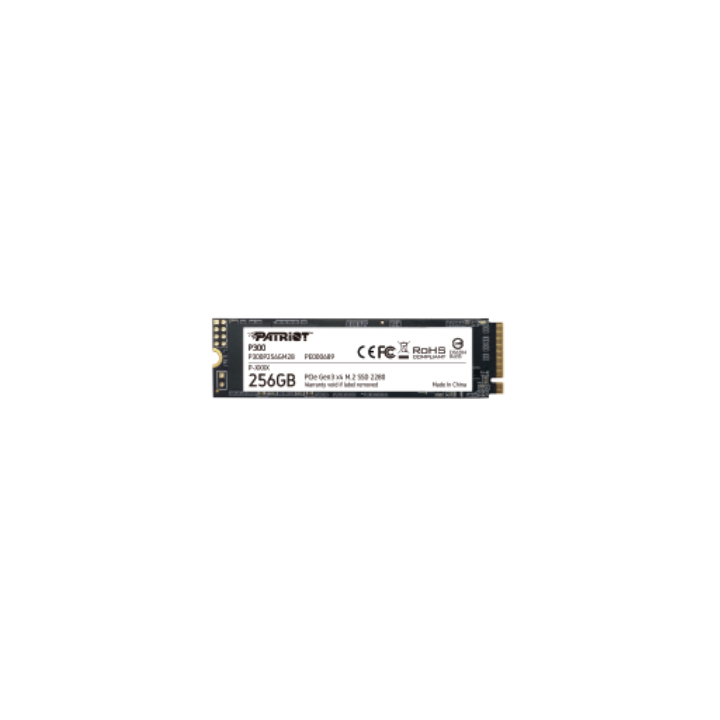 PATRIOT SSD INTERNO P300 256GB M.2 PCIE R/W 1700/1100 GEN 3X4