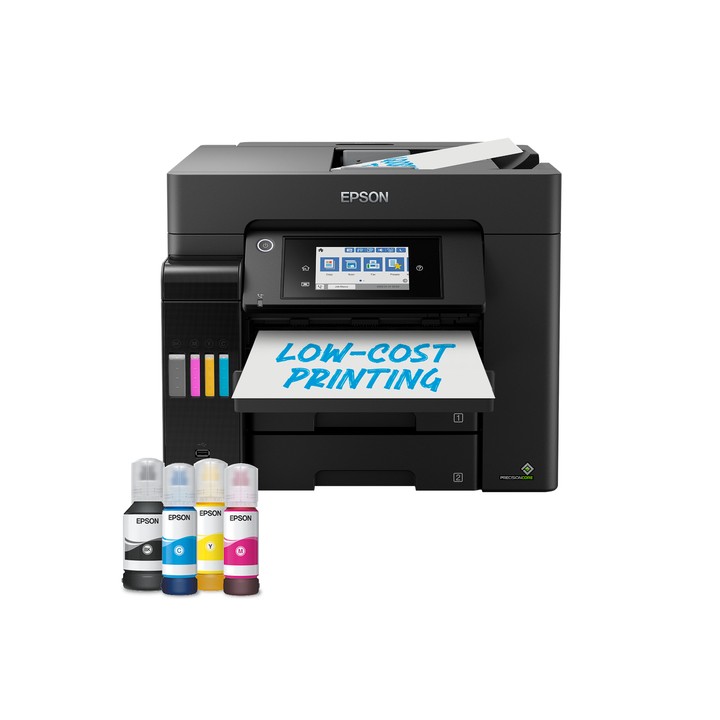 EPSON MULTIFUNZIONE INK A4 COLORE, ECOTANK ET-5855, 25PPM, FRONTE/RETRO, ADF, USB/LAN/WIFI, 4 IN 1