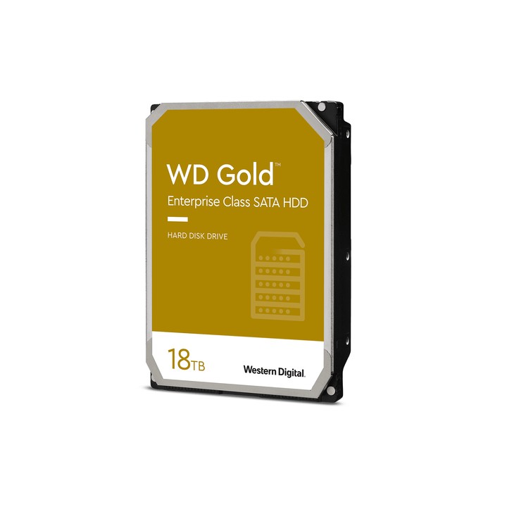 WESTERN DIGITAL HDD GOLD 18TB 3,5 SATA 7,2K CACHE 256MB