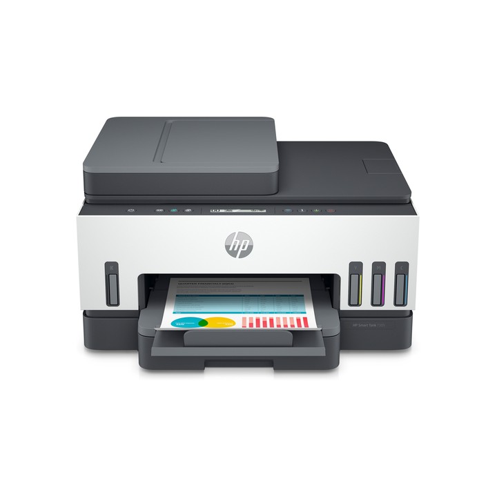 HP MULTIFUNZIONE INK A4 COLORE, SMART TANK 7305, 15PPM, ADF, FRONTE / RETRO, USB/WIFI, 4 IN 1