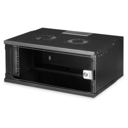 Armadio Digitus SOHO PRO 4U a parete 19 540x400 mm (LxP) nero da assemblare